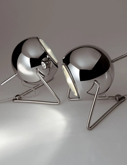 Beluga Steel D57 lampada da tavolo